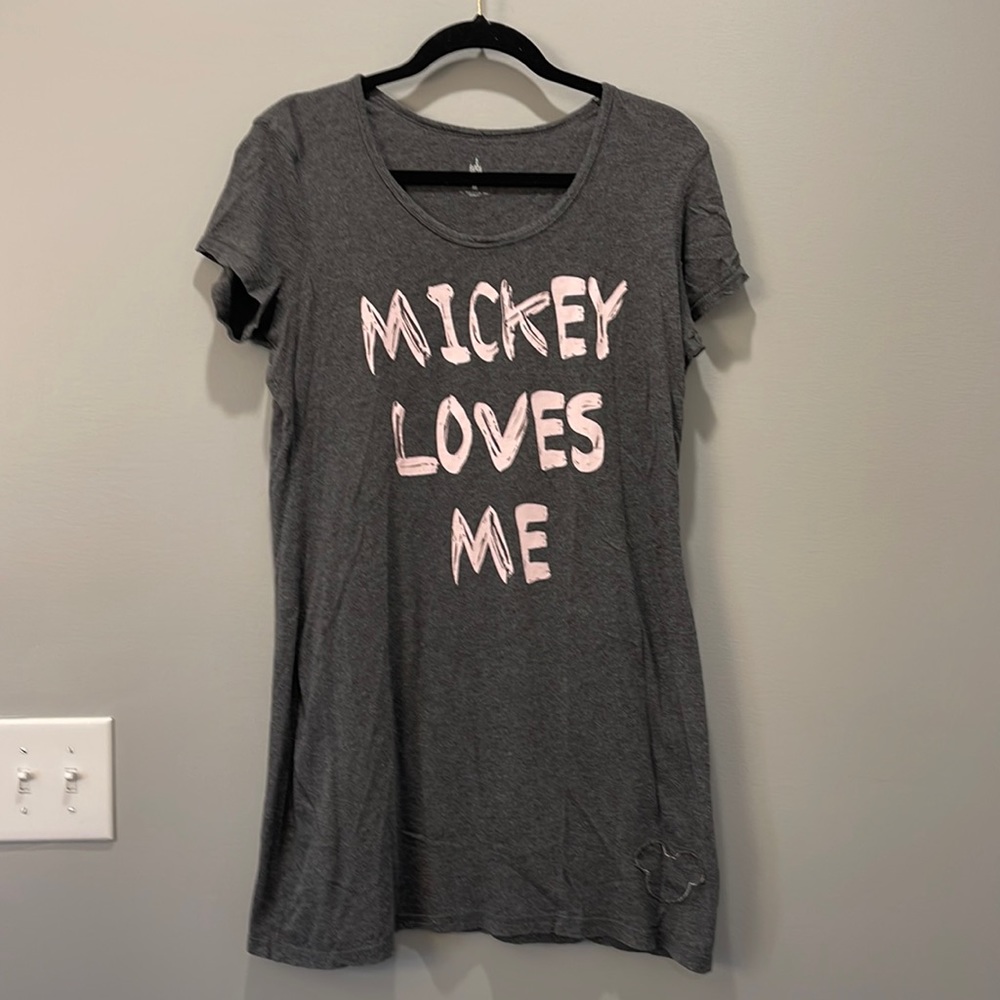 Mickey T-shirt Dress/nightgown size M - Picture 1 of 5
